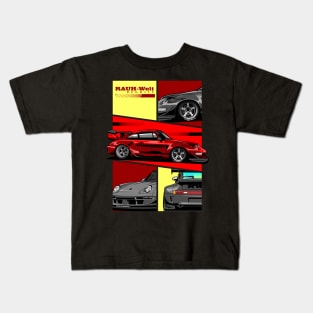 Rauh Welt Begriff Mix Red Kids T-Shirt